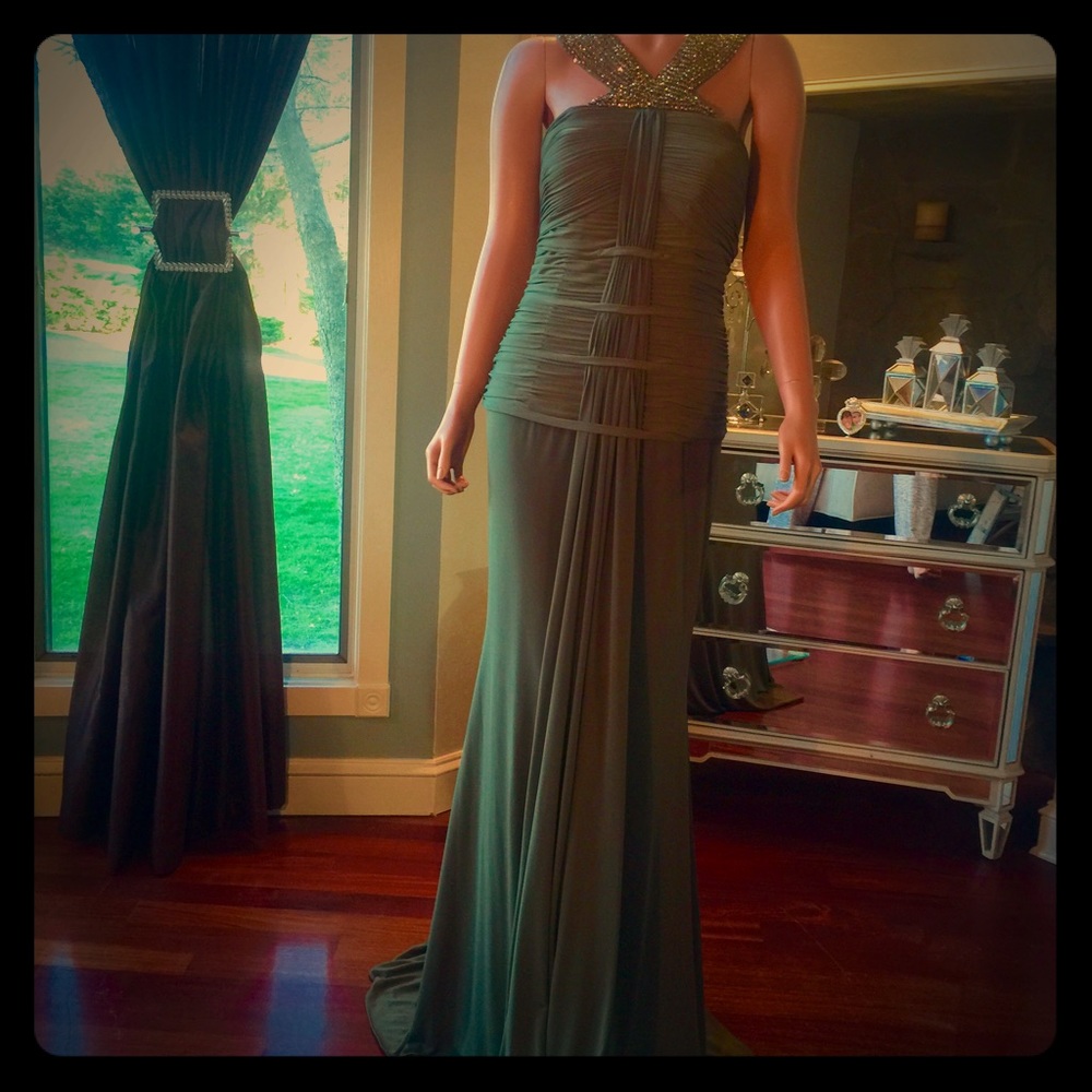 - Jovani Grecian gown
